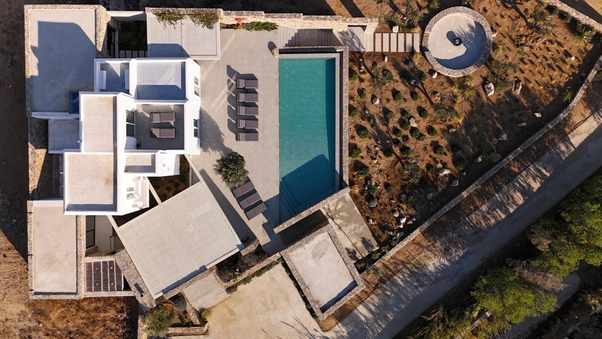 Blue Eye Grand Villa Mykonos Kalafatis Luaran gambar