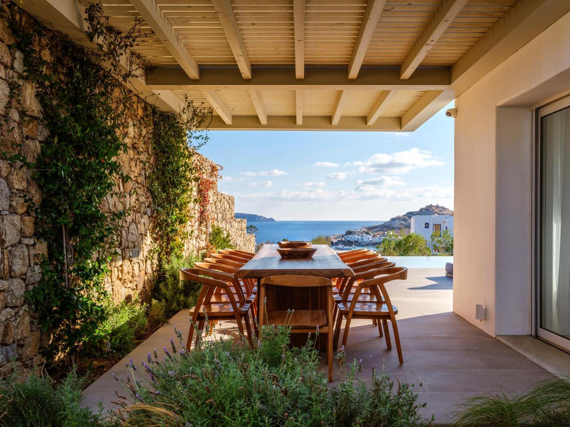 Blue Eye Grand Villa Mykonos Kalafatis Luaran gambar
