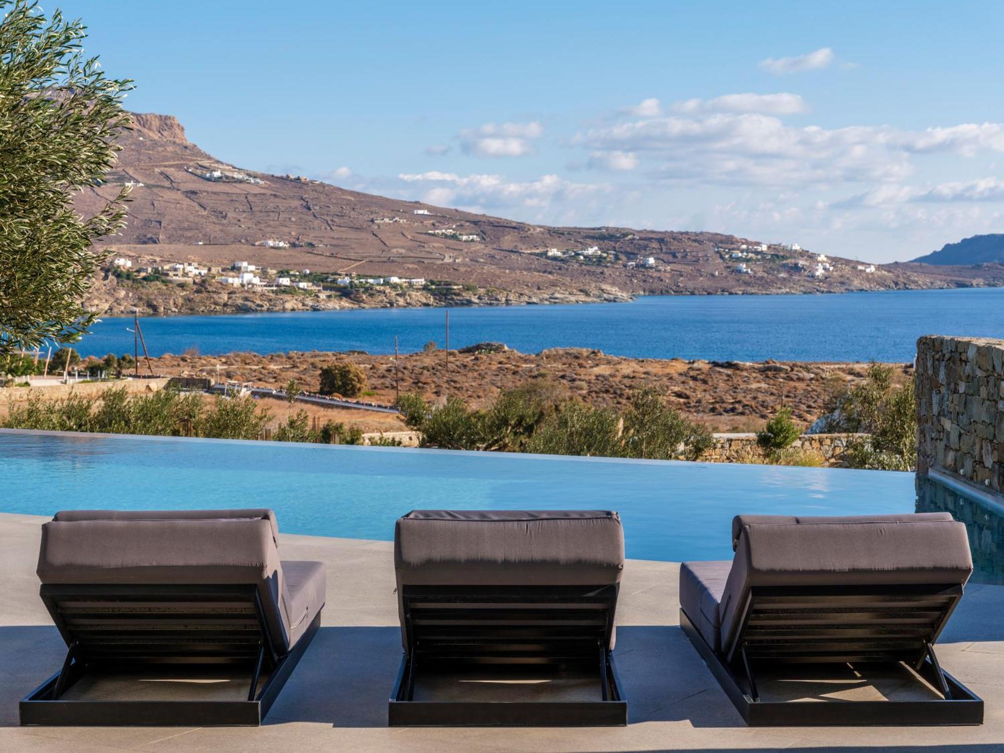 Blue Eye Grand Villa Mykonos Kalafatis Luaran gambar