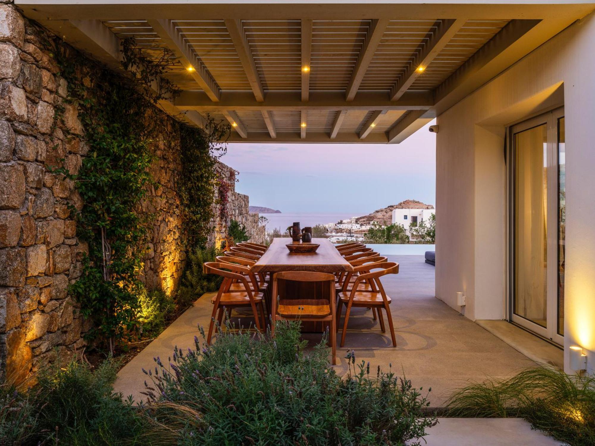 Blue Eye Grand Villa Mykonos Kalafatis Luaran gambar