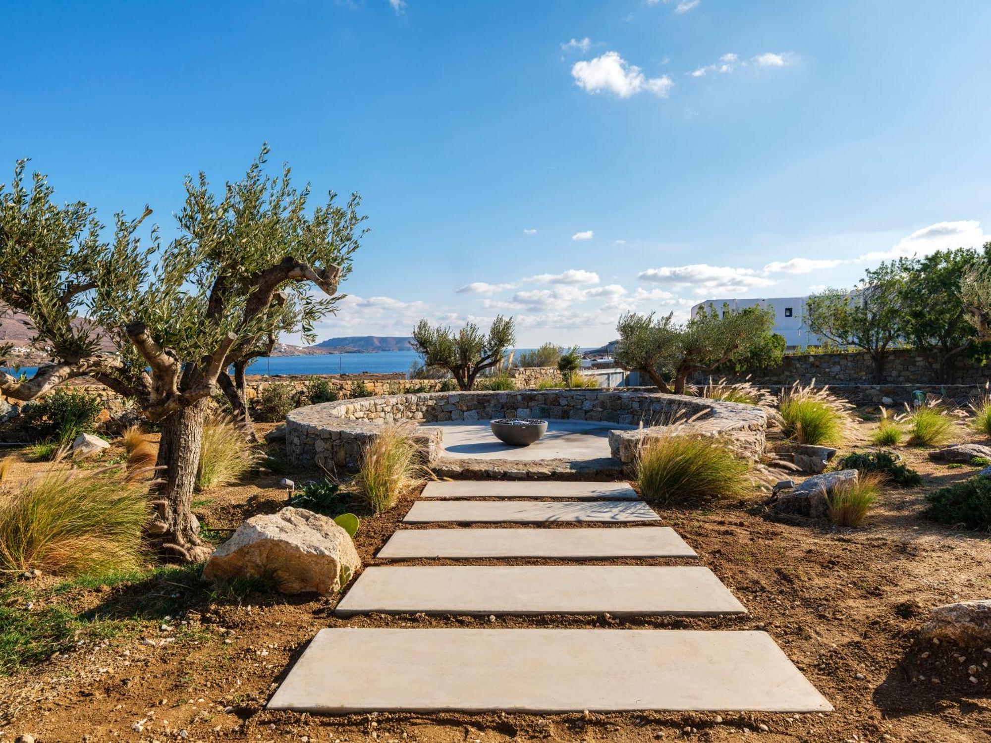 Blue Eye Grand Villa Mykonos Kalafatis Luaran gambar