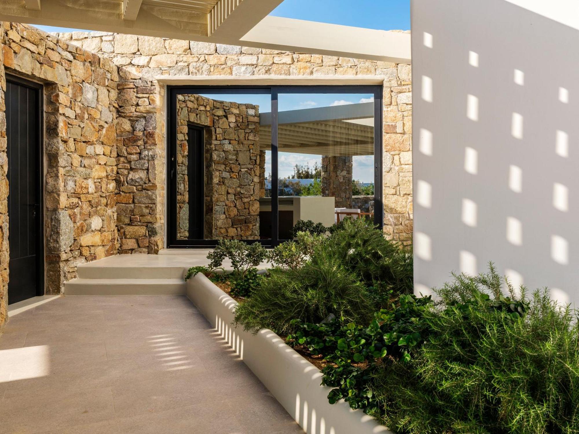 Blue Eye Grand Villa Mykonos Kalafatis Luaran gambar