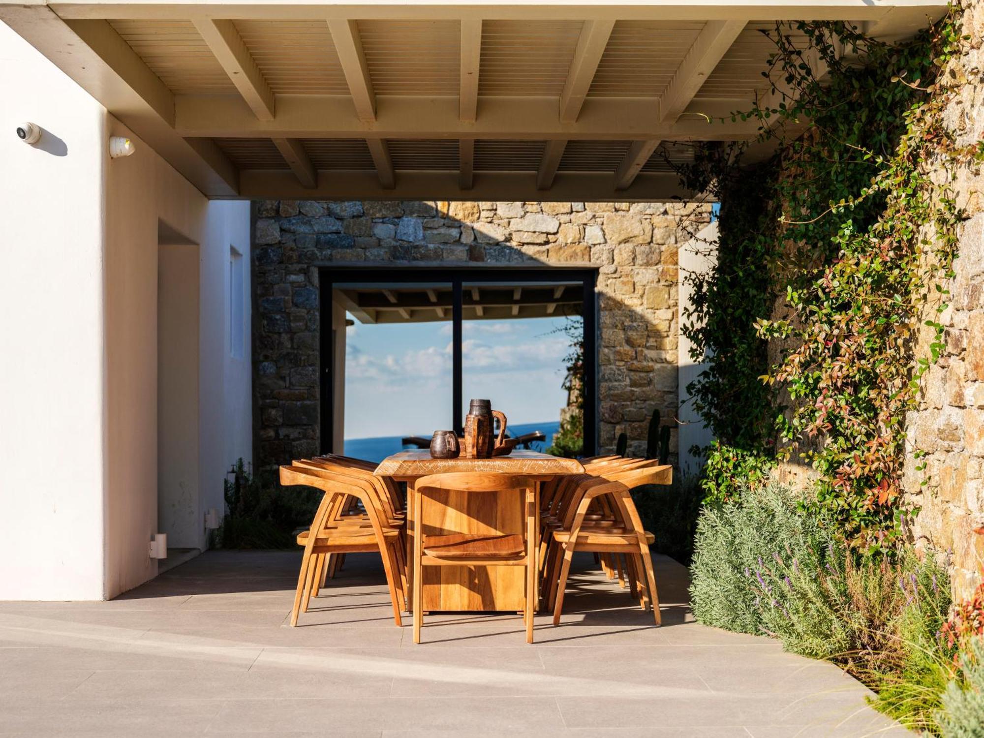 Blue Eye Grand Villa Mykonos Kalafatis Luaran gambar