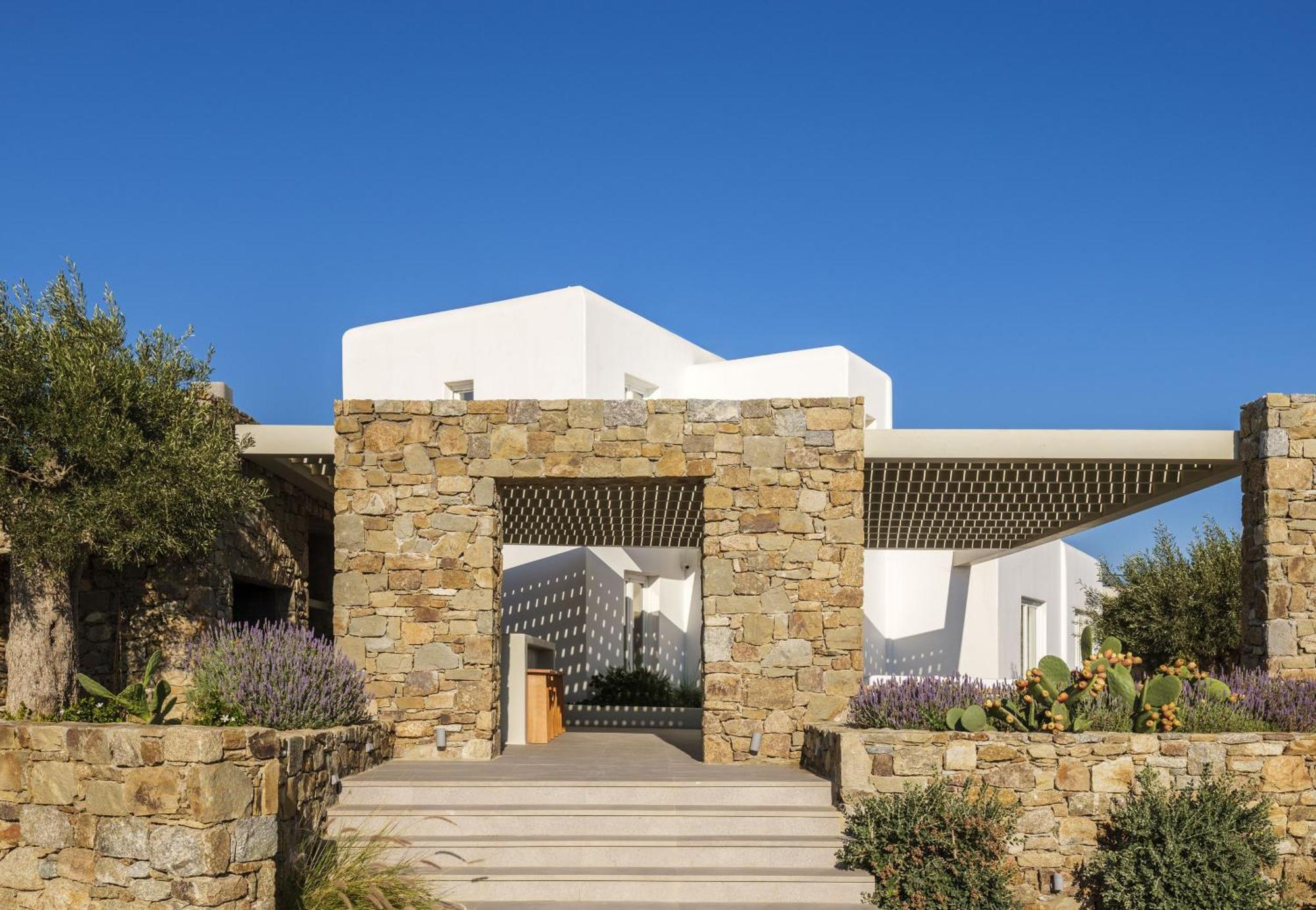 Blue Eye Grand Villa Mykonos Kalafatis Luaran gambar
